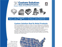 Tablet Screenshot of csroofmetalproducts.com